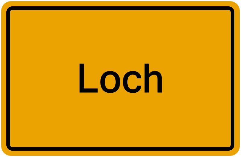 Handelsregisterauszug Loch