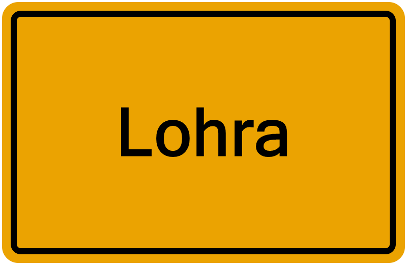 Handelsregisterauszug Lohra