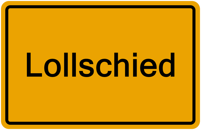 Handelsregisterauszug Lollschied