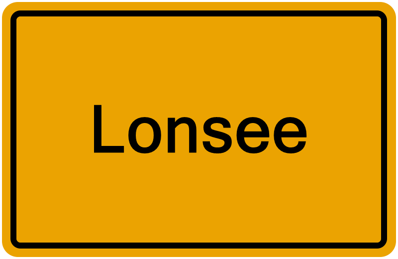 Handelsregisterauszug Lonsee