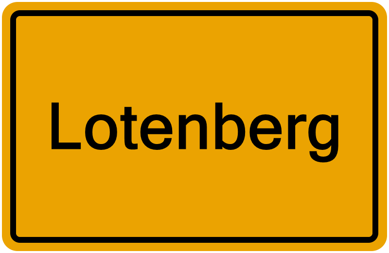 Handelsregisterauszug Lotenberg