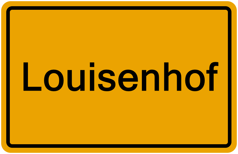 Handelsregisterauszug Louisenhof