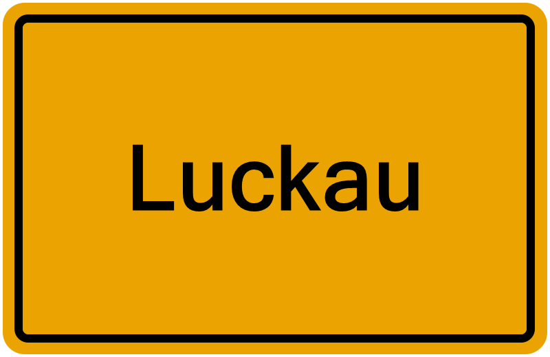 Handelsregisterauszug Luckau