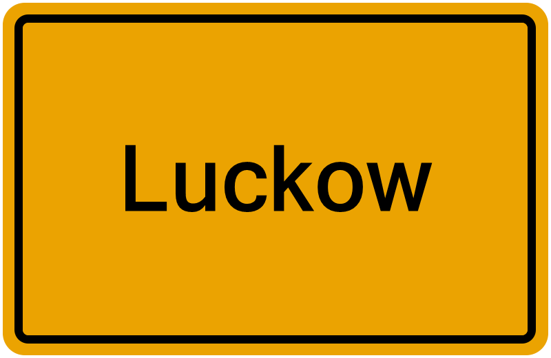 Handelsregisterauszug Luckow