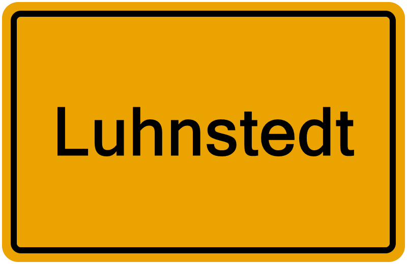 Handelsregisterauszug Luhnstedt