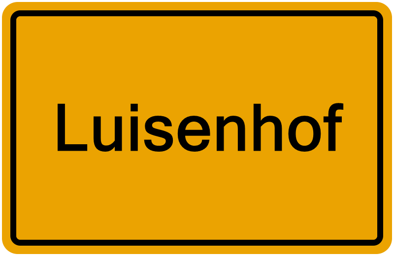 Handelsregisterauszug Luisenhof