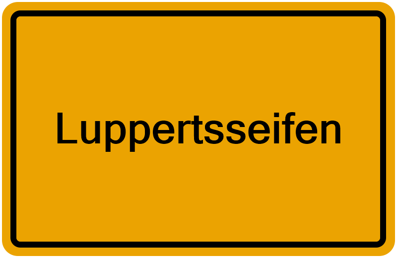 Handelsregisterauszug Luppertsseifen