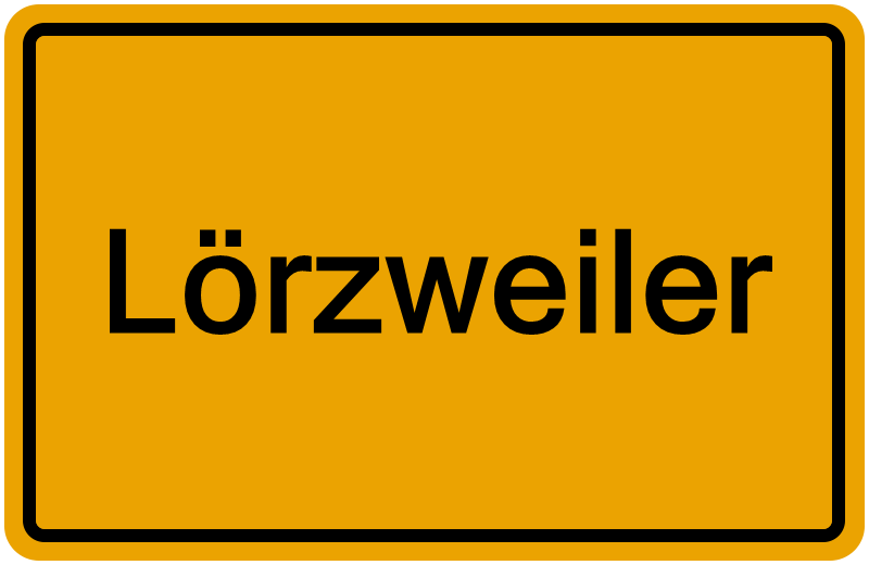 Handelsregisterauszug Lörzweiler