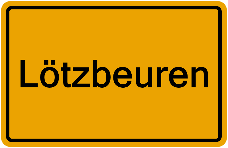 Handelsregisterauszug Lötzbeuren