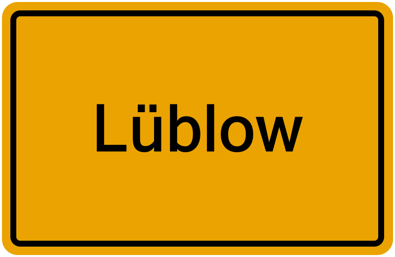 Handelsregisterauszug Lüblow