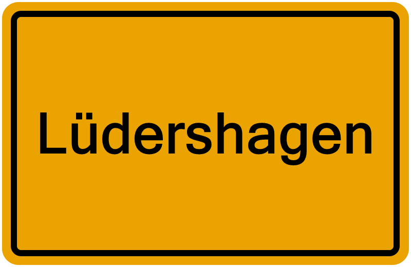 Handelsregisterauszug Lüdershagen