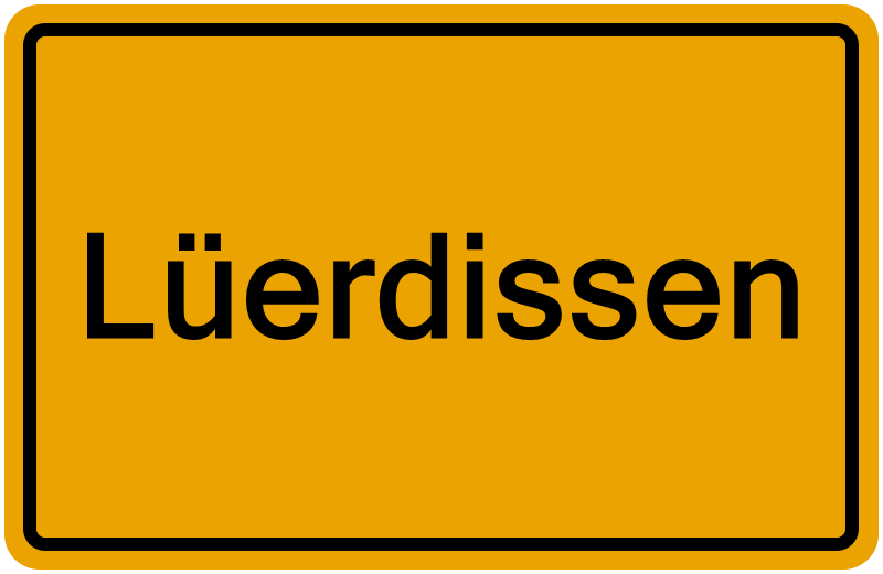 Handelsregisterauszug Lüerdissen