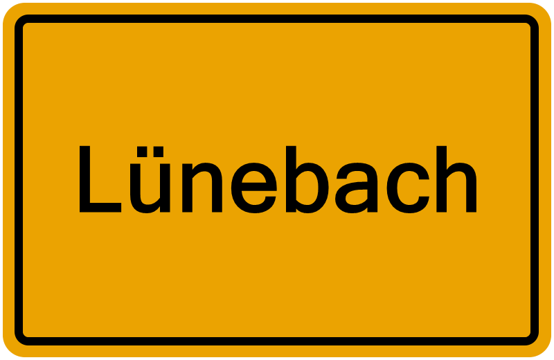 Handelsregisterauszug Lünebach