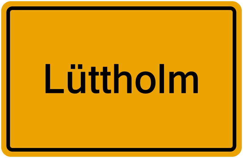 Handelsregisterauszug Lüttholm