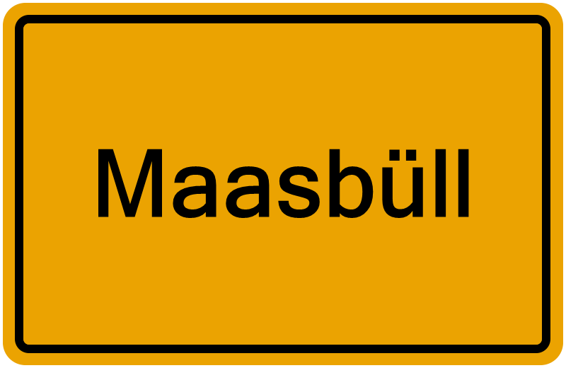 Handelsregisterauszug Maasbüll
