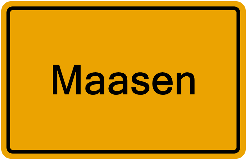 Handelsregisterauszug Maasen