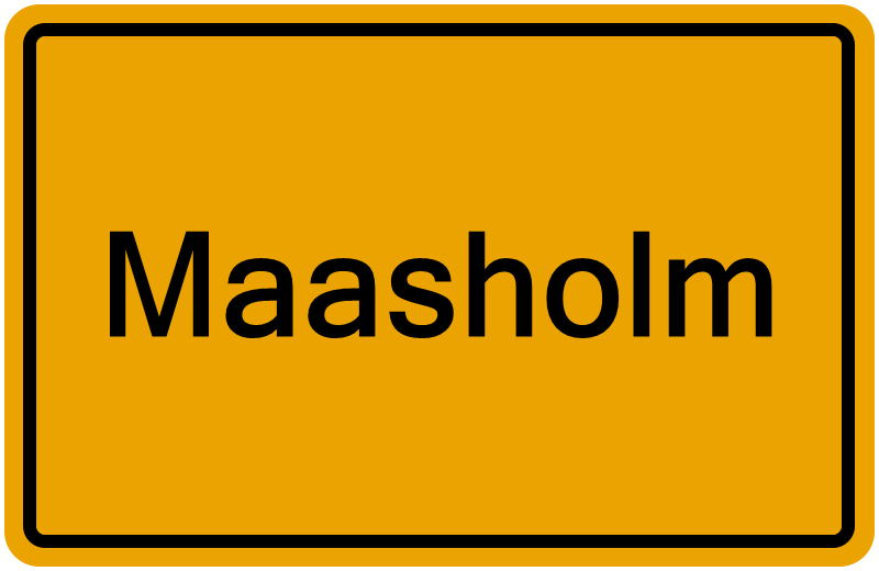 Handelsregisterauszug Maasholm