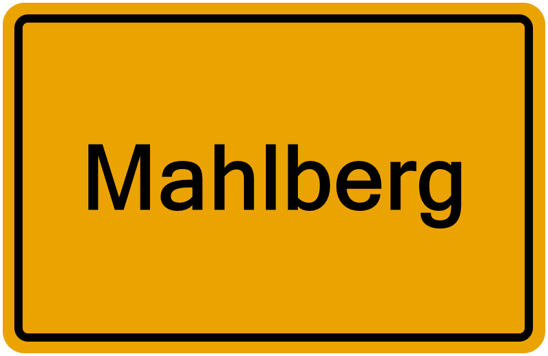 Handelsregisterauszug Mahlberg