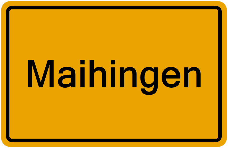 Handelsregisterauszug Maihingen