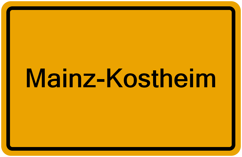 Handelsregisterauszug Mainz-Kostheim
