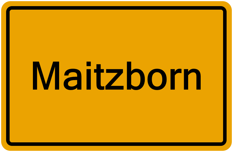 Handelsregisterauszug Maitzborn