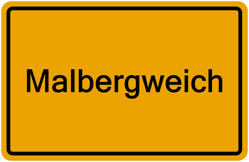 Handelsregisterauszug Malbergweich