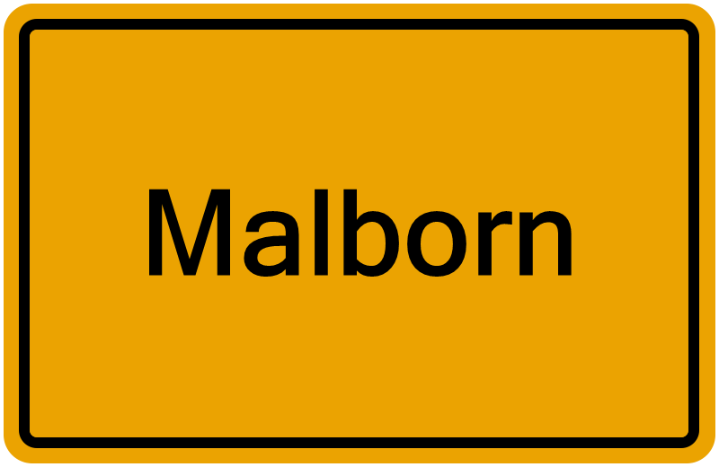 Handelsregisterauszug Malborn