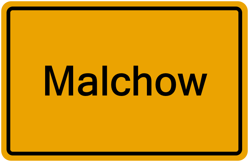 Handelsregisterauszug Malchow