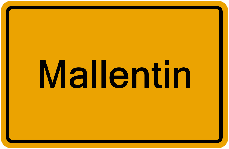Handelsregisterauszug Mallentin