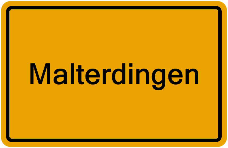 Handelsregisterauszug Malterdingen