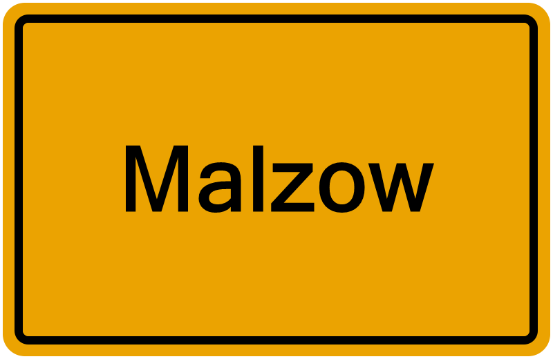 Handelsregisterauszug Malzow