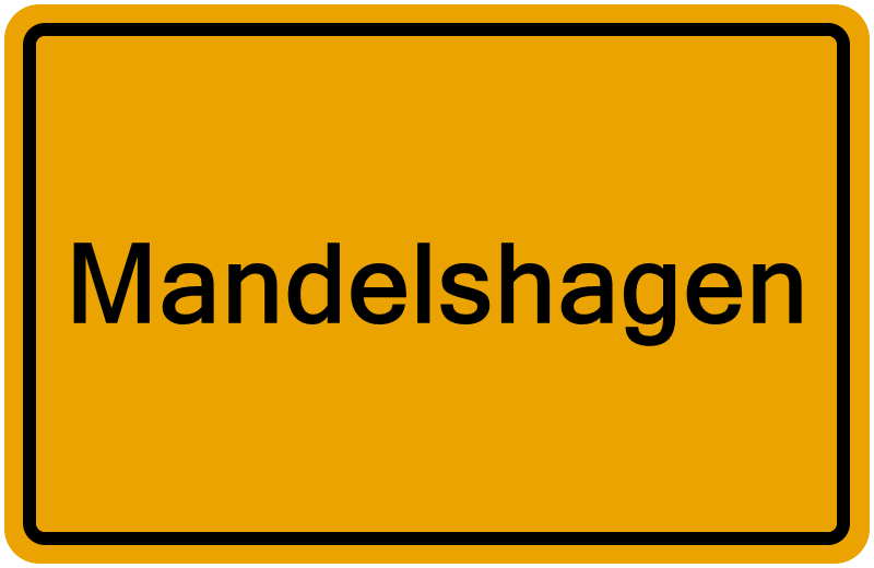 Handelsregisterauszug Mandelshagen
