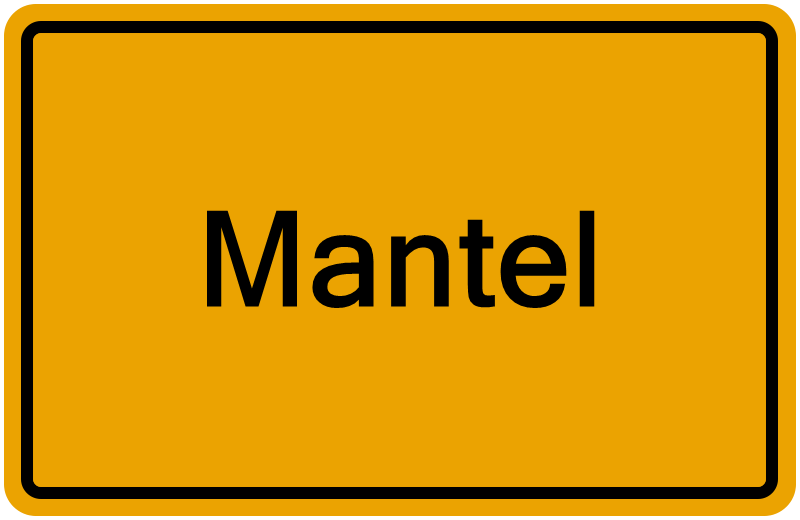 Handelsregisterauszug Mantel