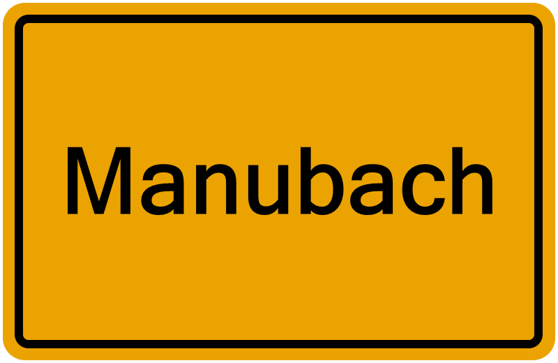 Handelsregisterauszug Manubach