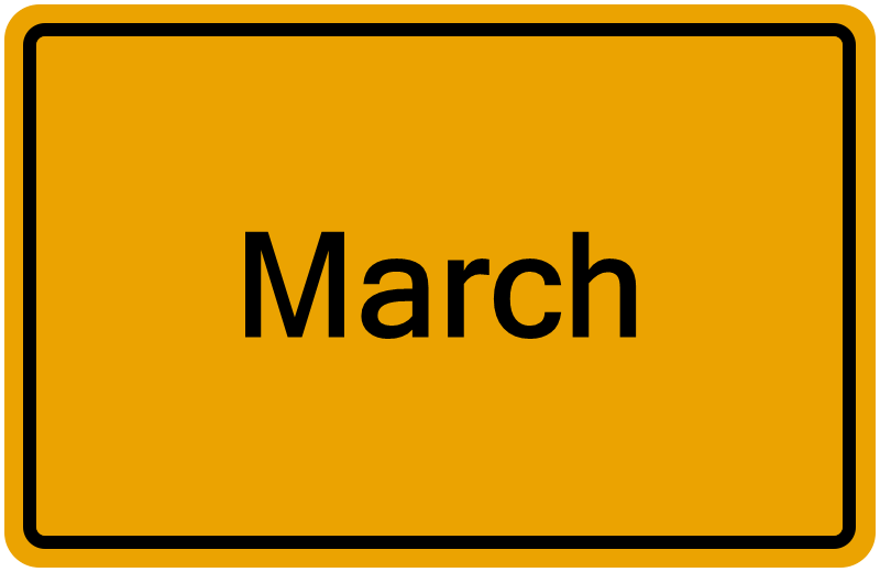 Handelsregisterauszug March