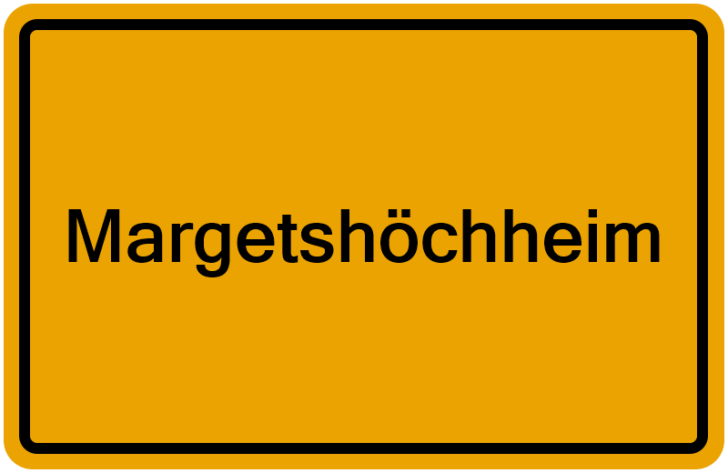 Handelsregisterauszug Margetshöchheim