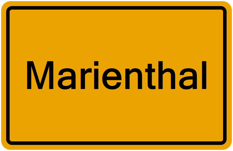 Handelsregisterauszug Marienthal
