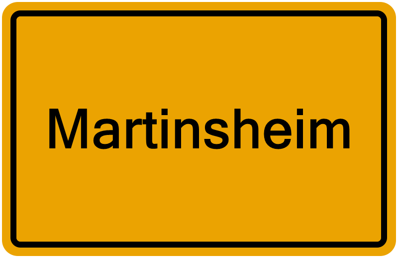 Handelsregisterauszug Martinsheim