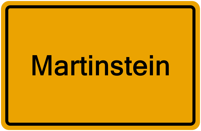 Handelsregisterauszug Martinstein