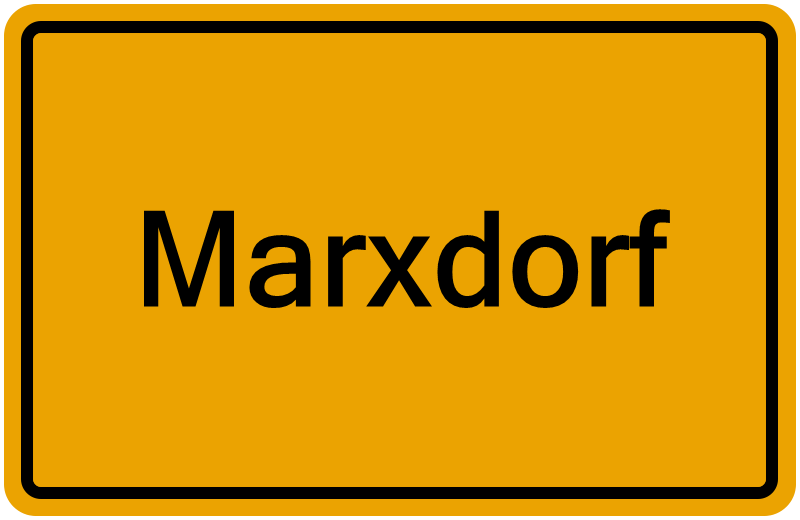 Handelsregisterauszug Marxdorf