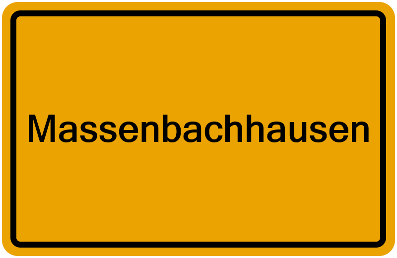 Handelsregisterauszug Massenbachhausen