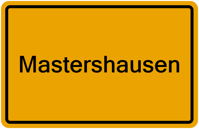 Handelsregisterauszug Mastershausen