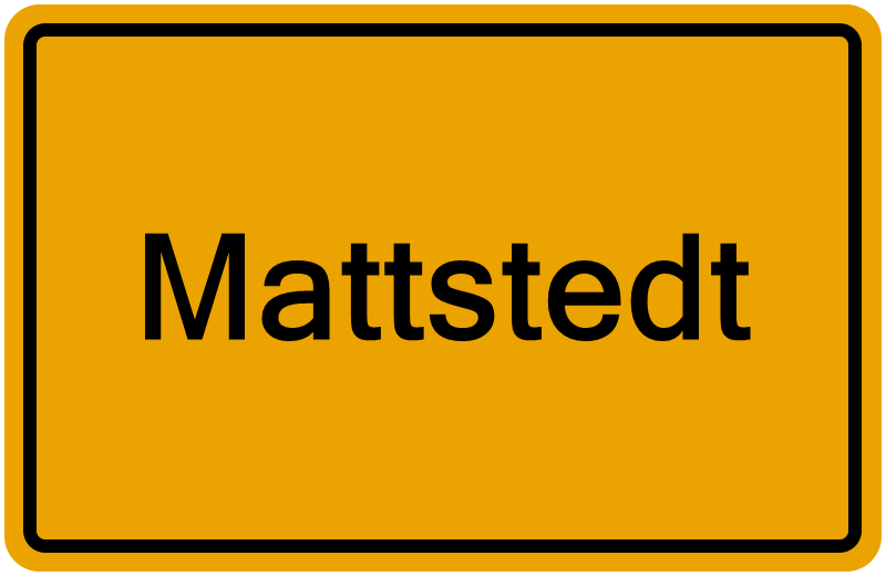Handelsregisterauszug Mattstedt