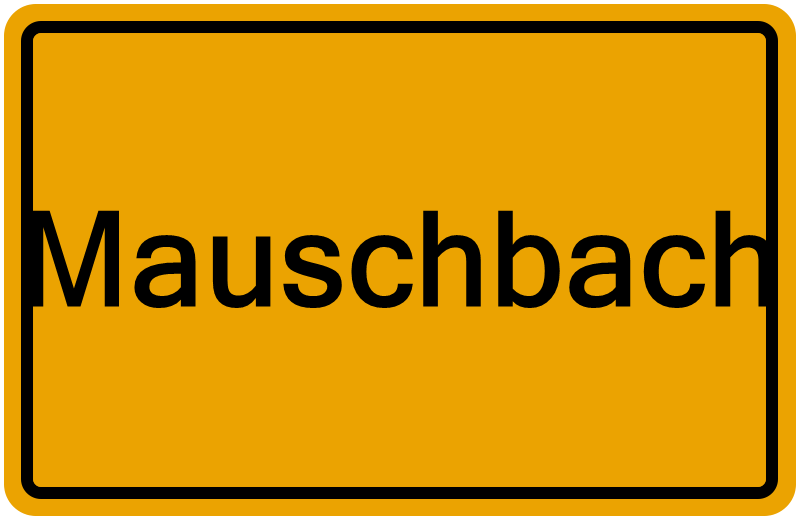 Handelsregisterauszug Mauschbach