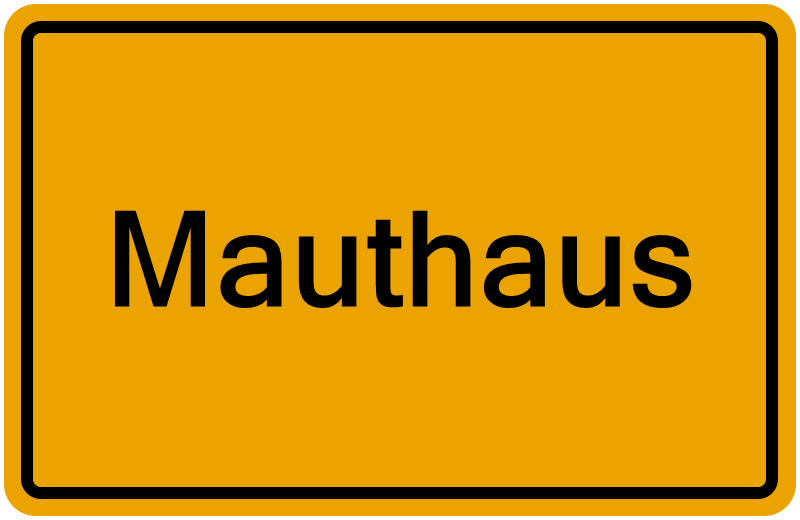 Handelsregisterauszug Mauthaus