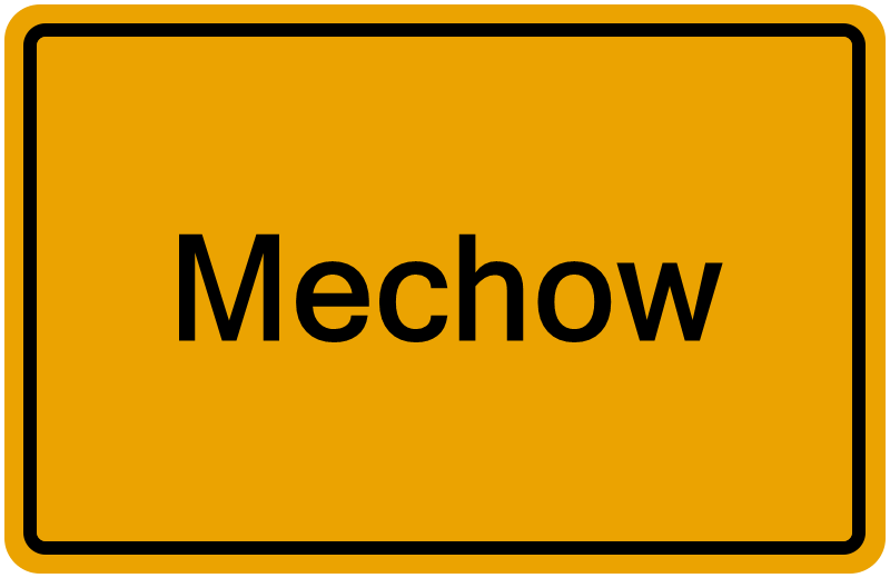 Handelsregisterauszug Mechow