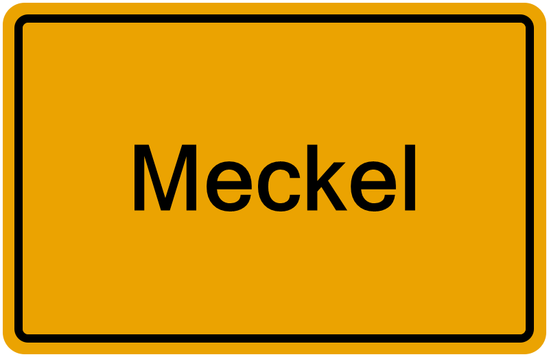Handelsregisterauszug Meckel