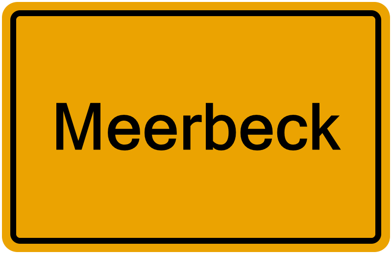 Handelsregisterauszug Meerbeck