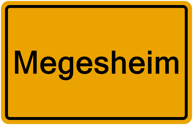 Handelsregisterauszug Megesheim