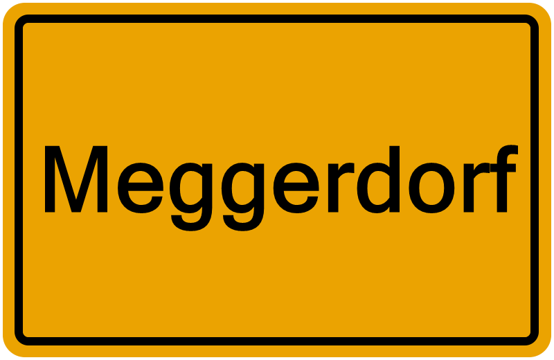 Handelsregisterauszug Meggerdorf